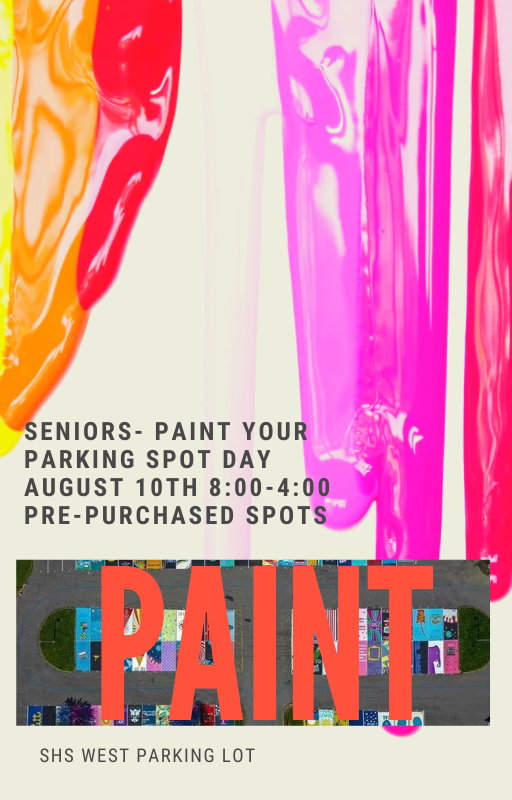 Senior Parking Spot Painting