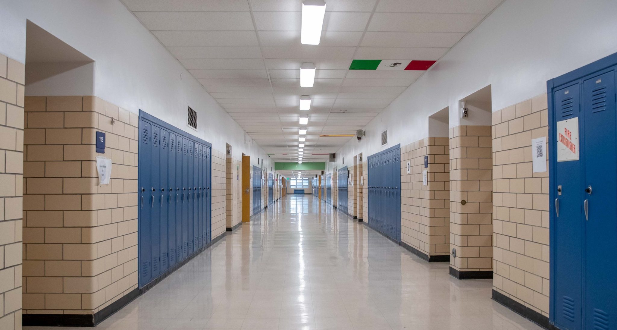 school hallway