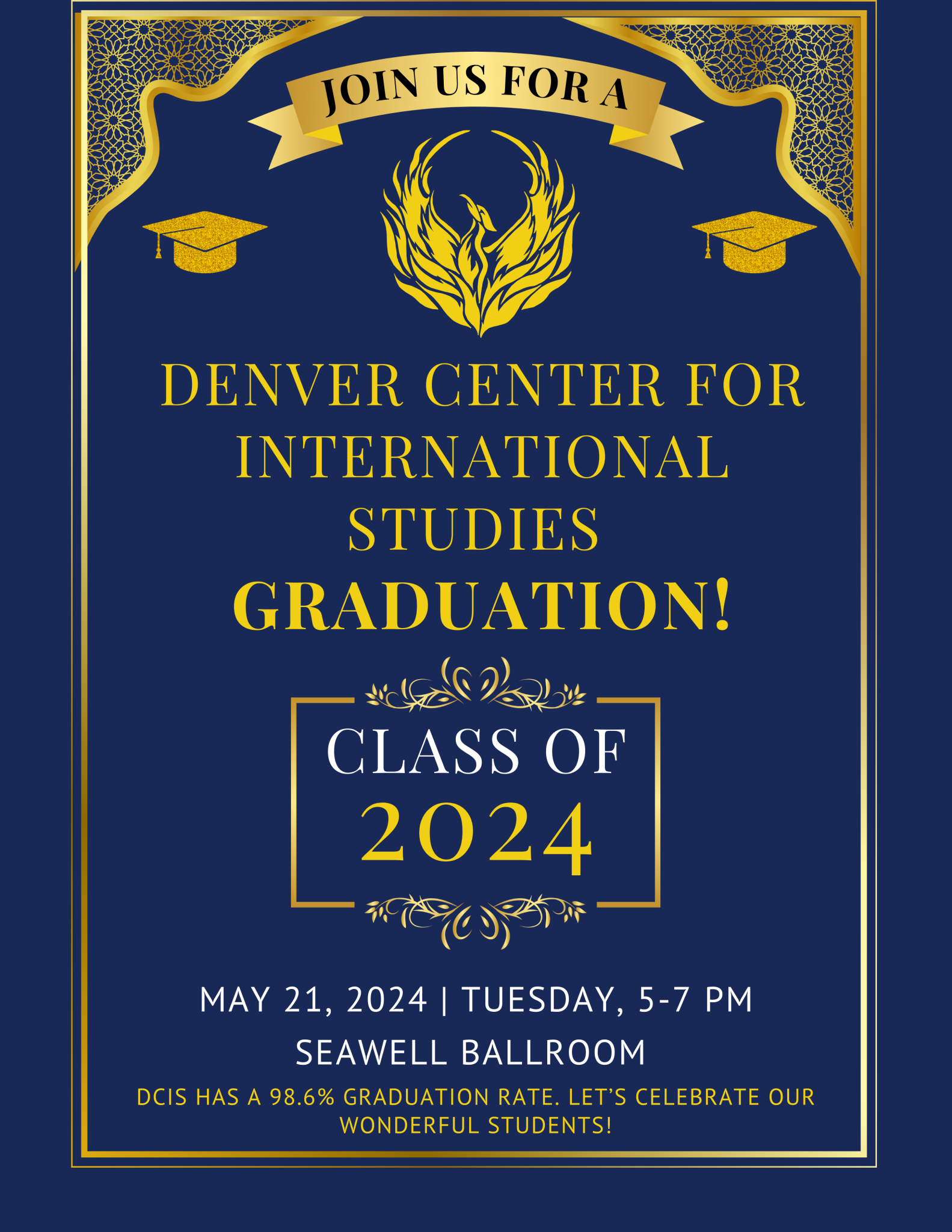 graduation flyer