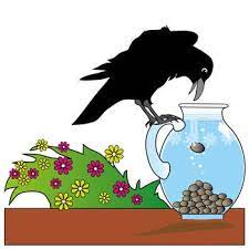 The Clever Crow and the Thirsty Pitcher