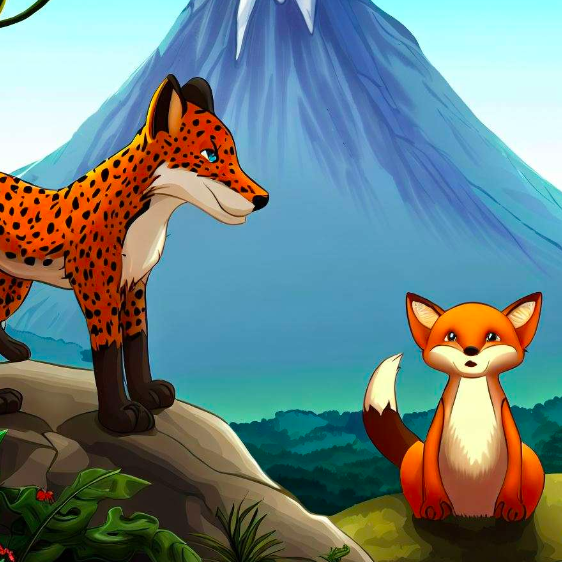 The Sly Fox and the Swift Leopard