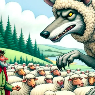 The Tricky Wolf in Sheep's Clothing