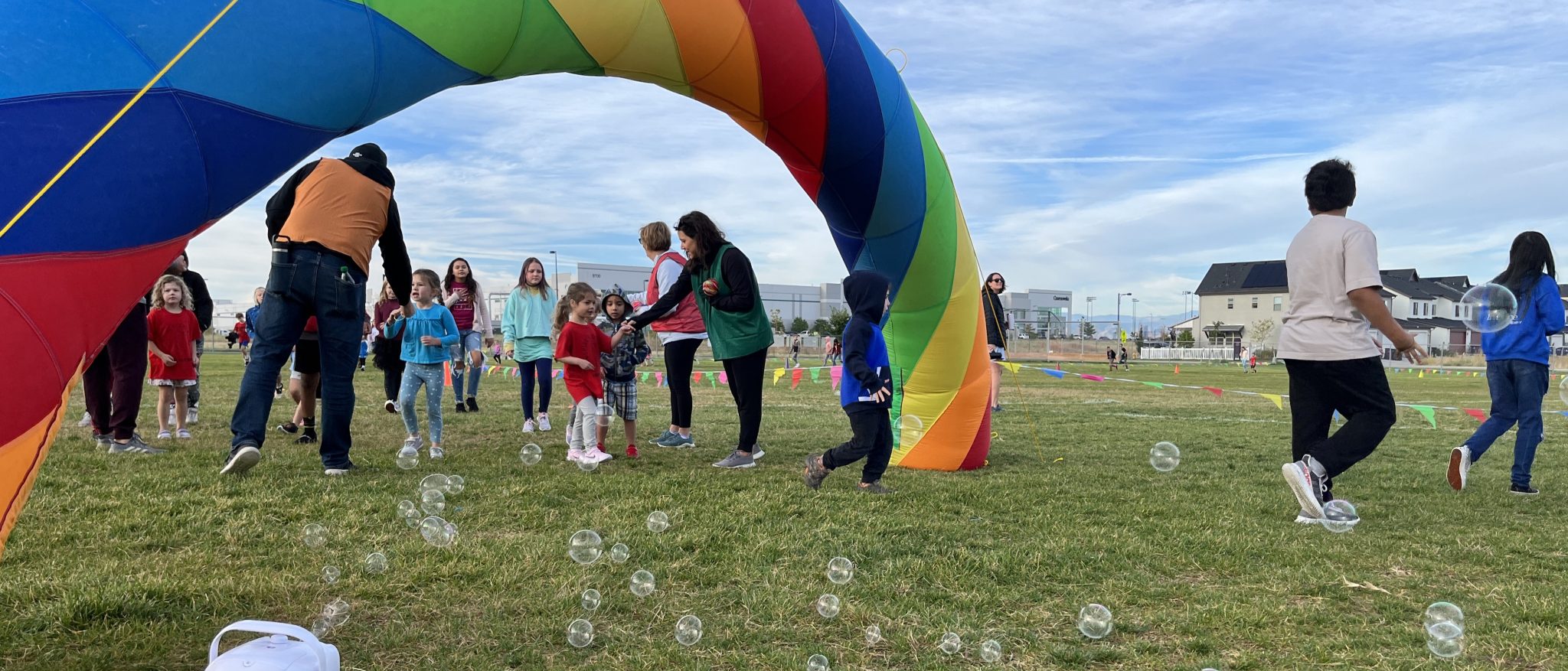 Family event outdoors