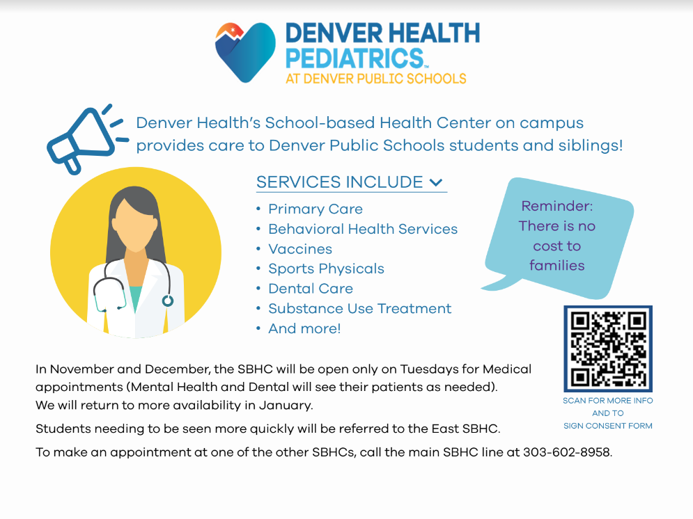 Denver Health School-Based Clinic Services