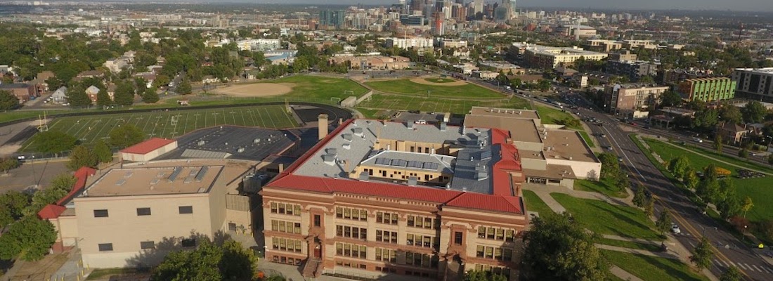 building of denver north high school