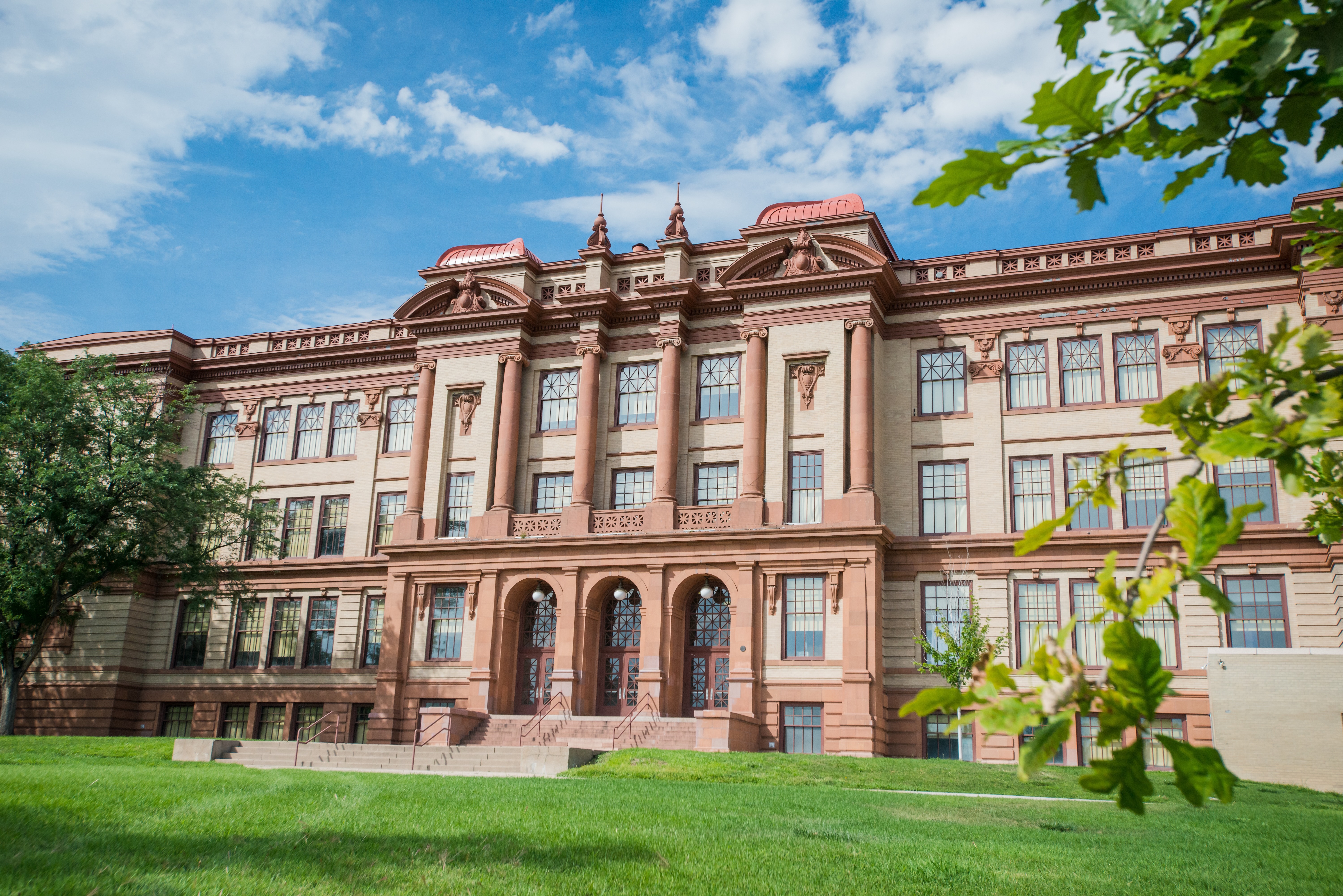 Exterior of North High School