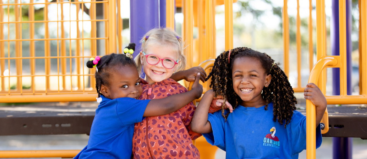 girls on slide