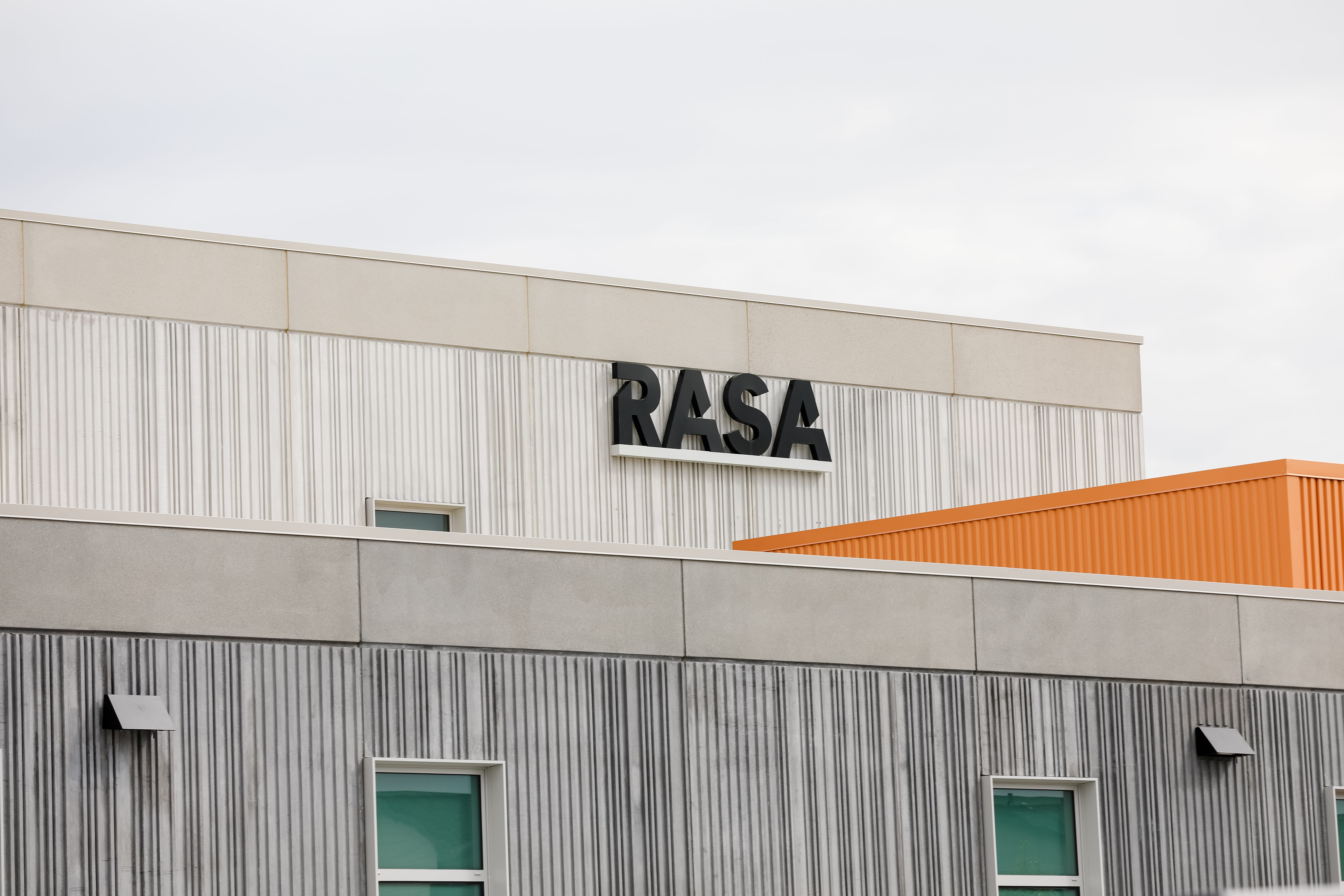 RASA billboard outside the school