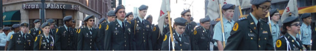 jrotc marching