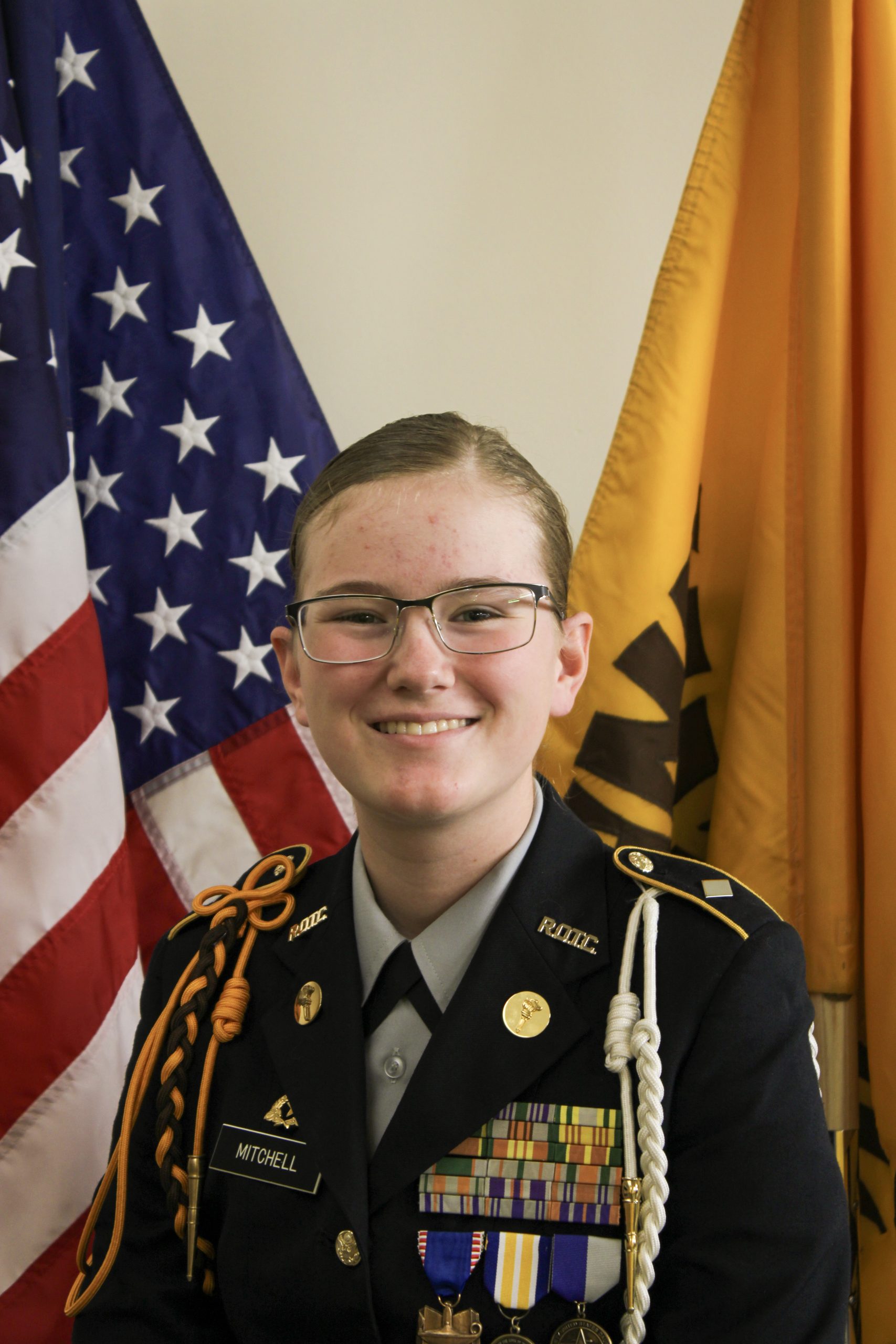 Cadet Major Hannah Mitchel