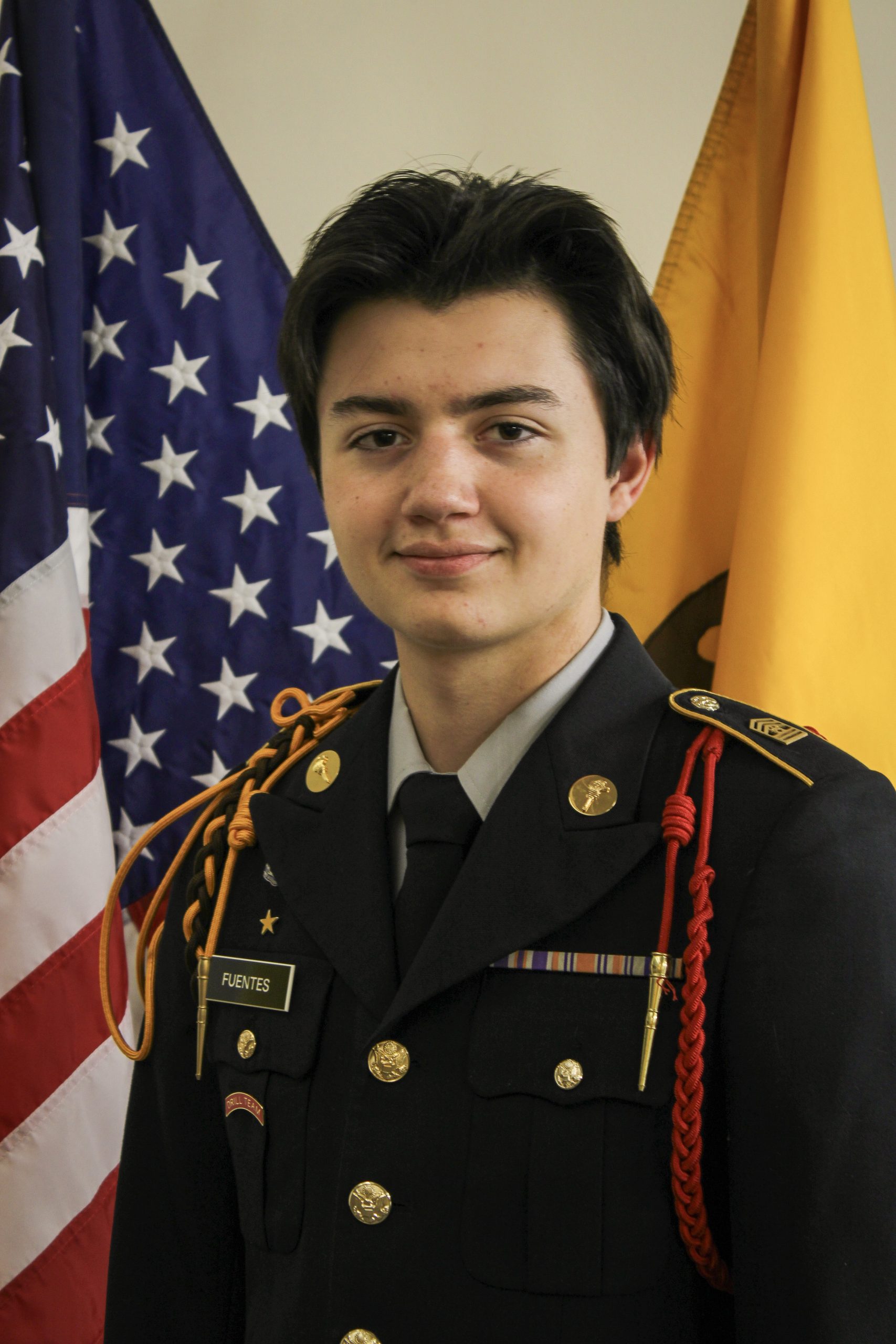  Cadet Sergeant Major Evan Fuentes