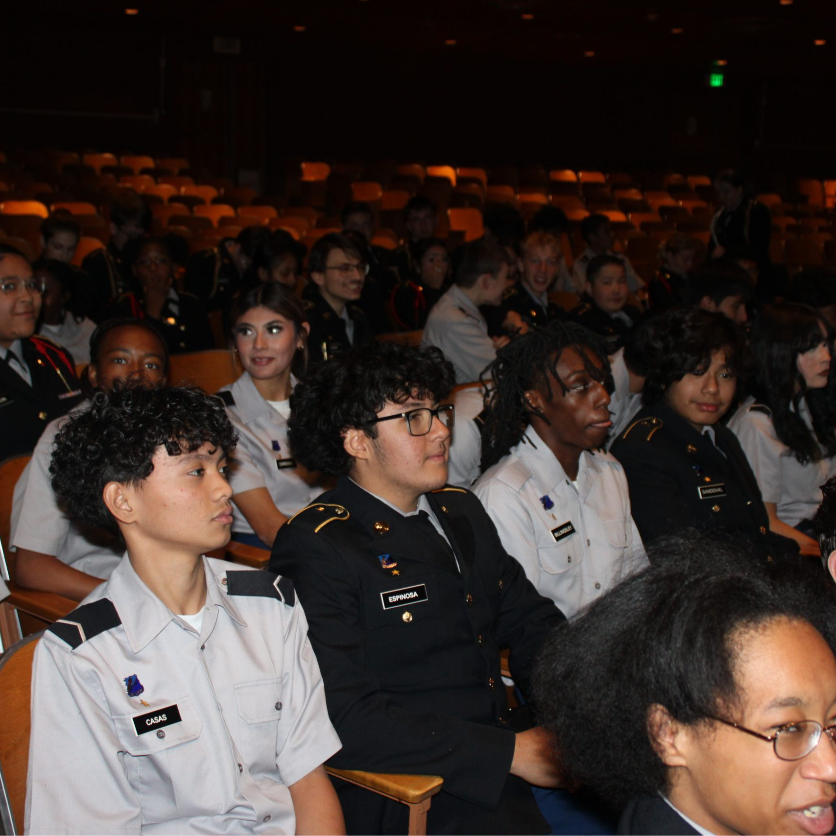 8th Battalion Military at a conference