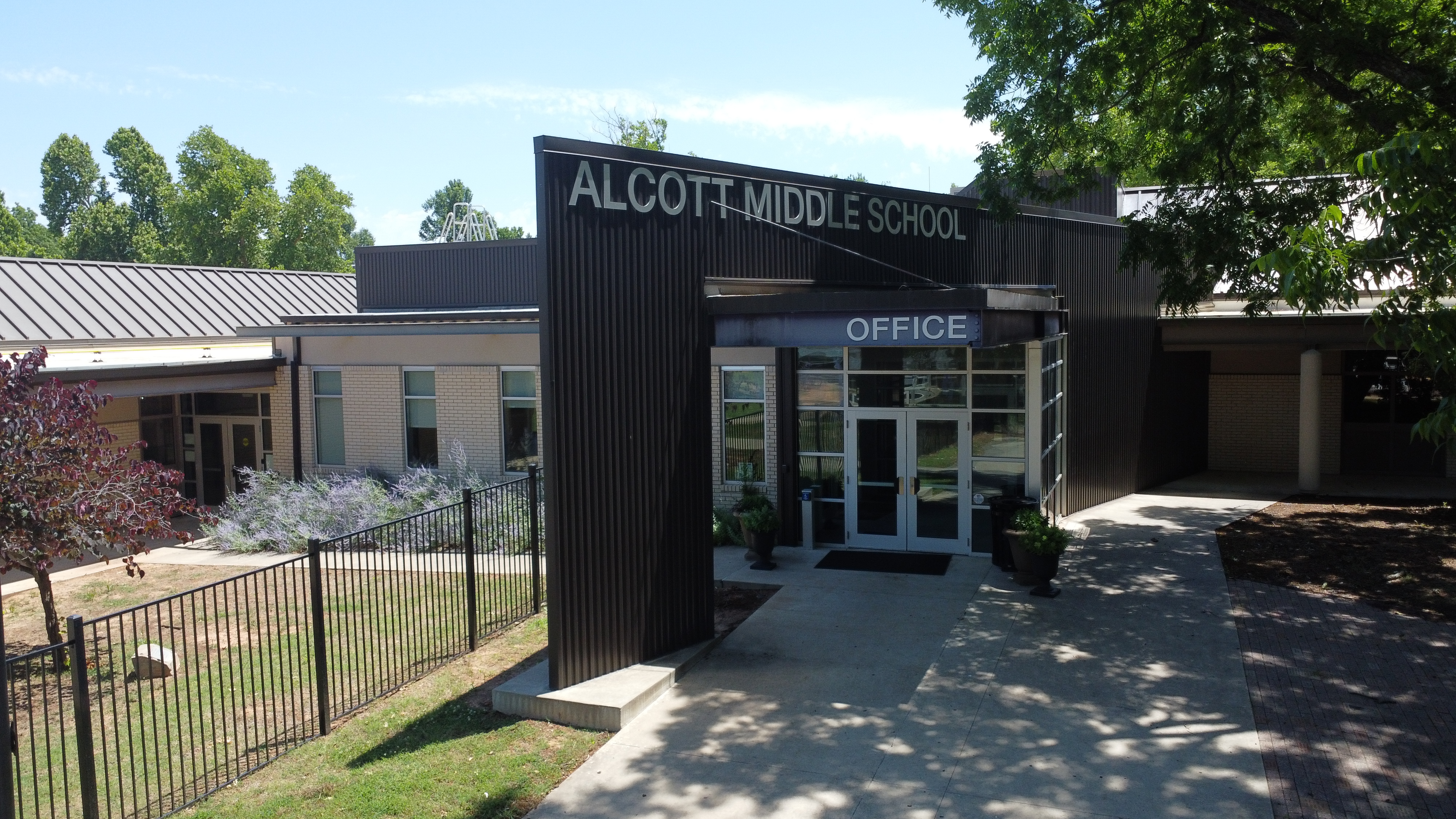 Alcott Middle School Entrance