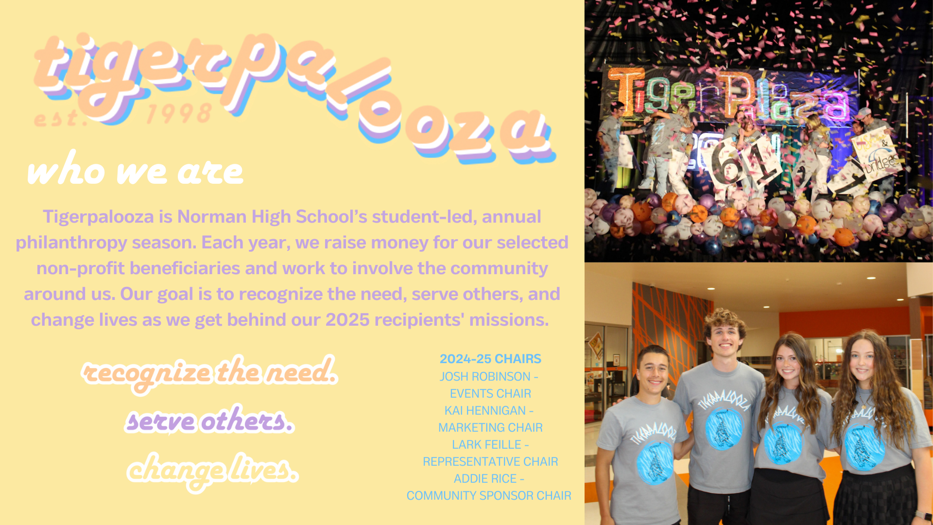 TigerPalooza Website Cover Information