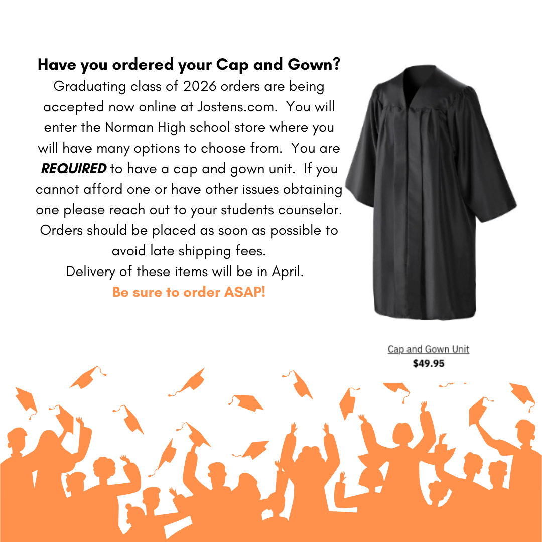 order cap/gown