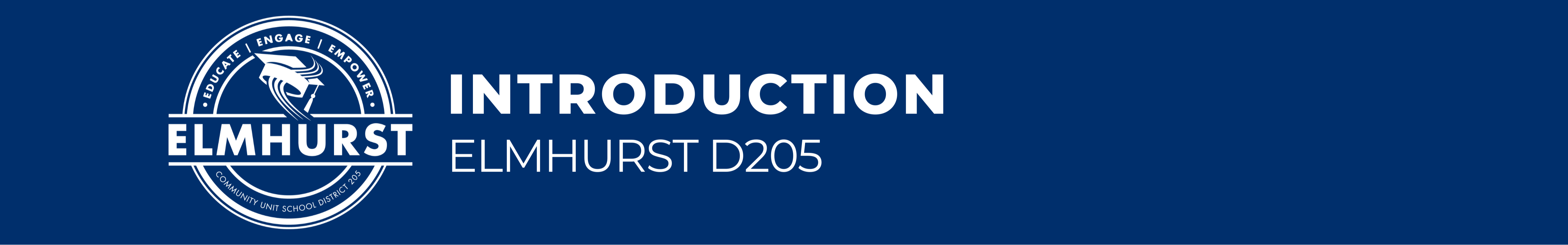 Introduction | Elmhurst CUSD 205