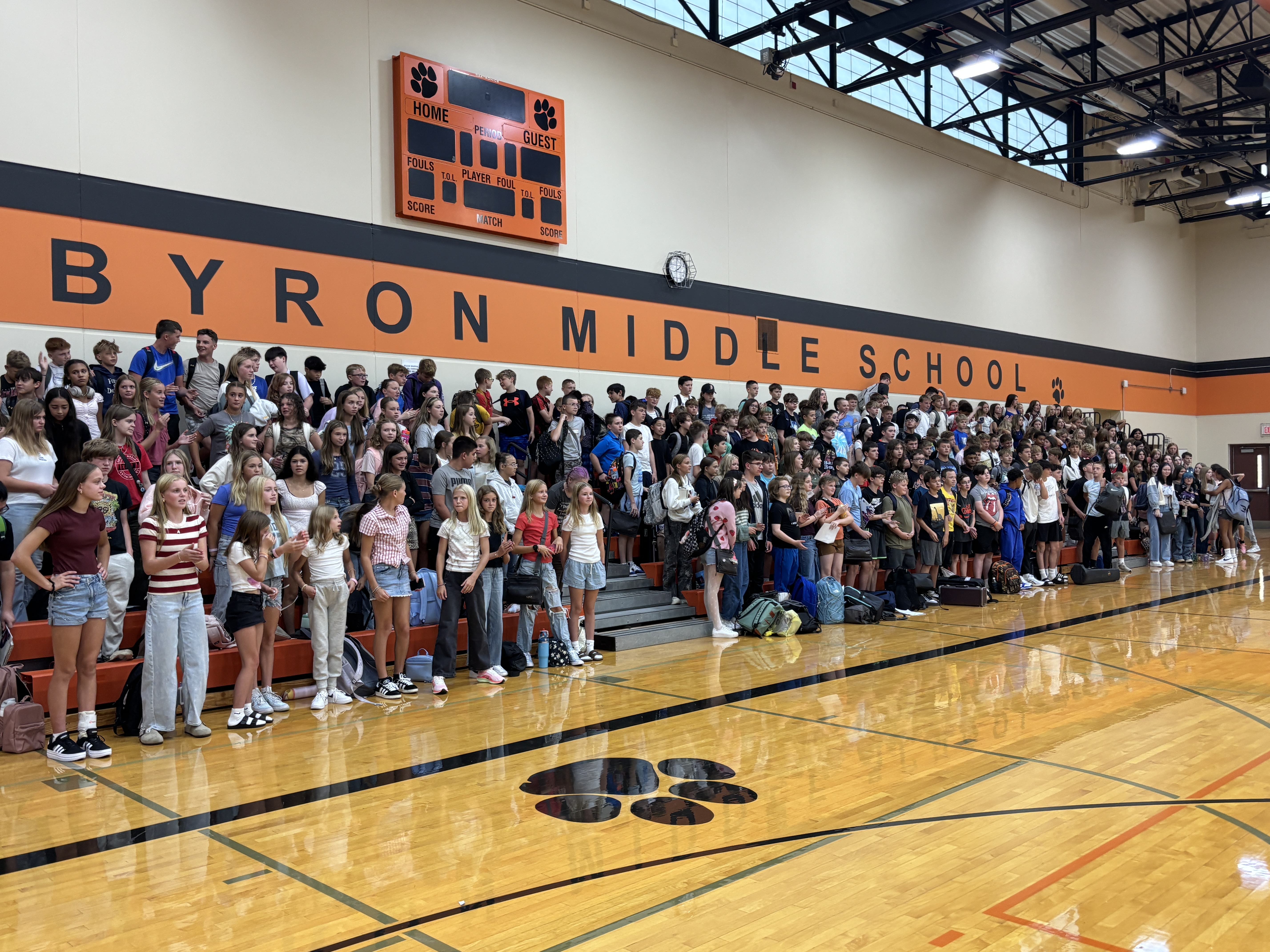 Welcome Back Assembly