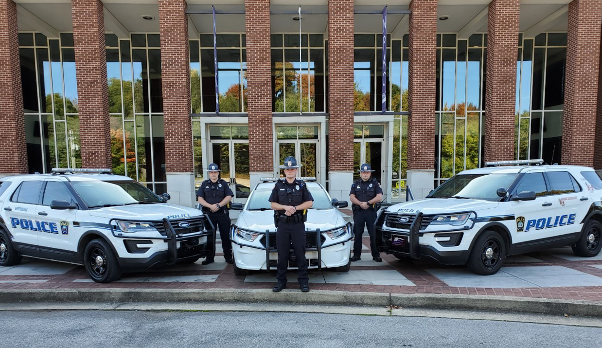 Greeneville police officers