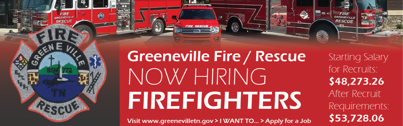 Now hiring firefighters