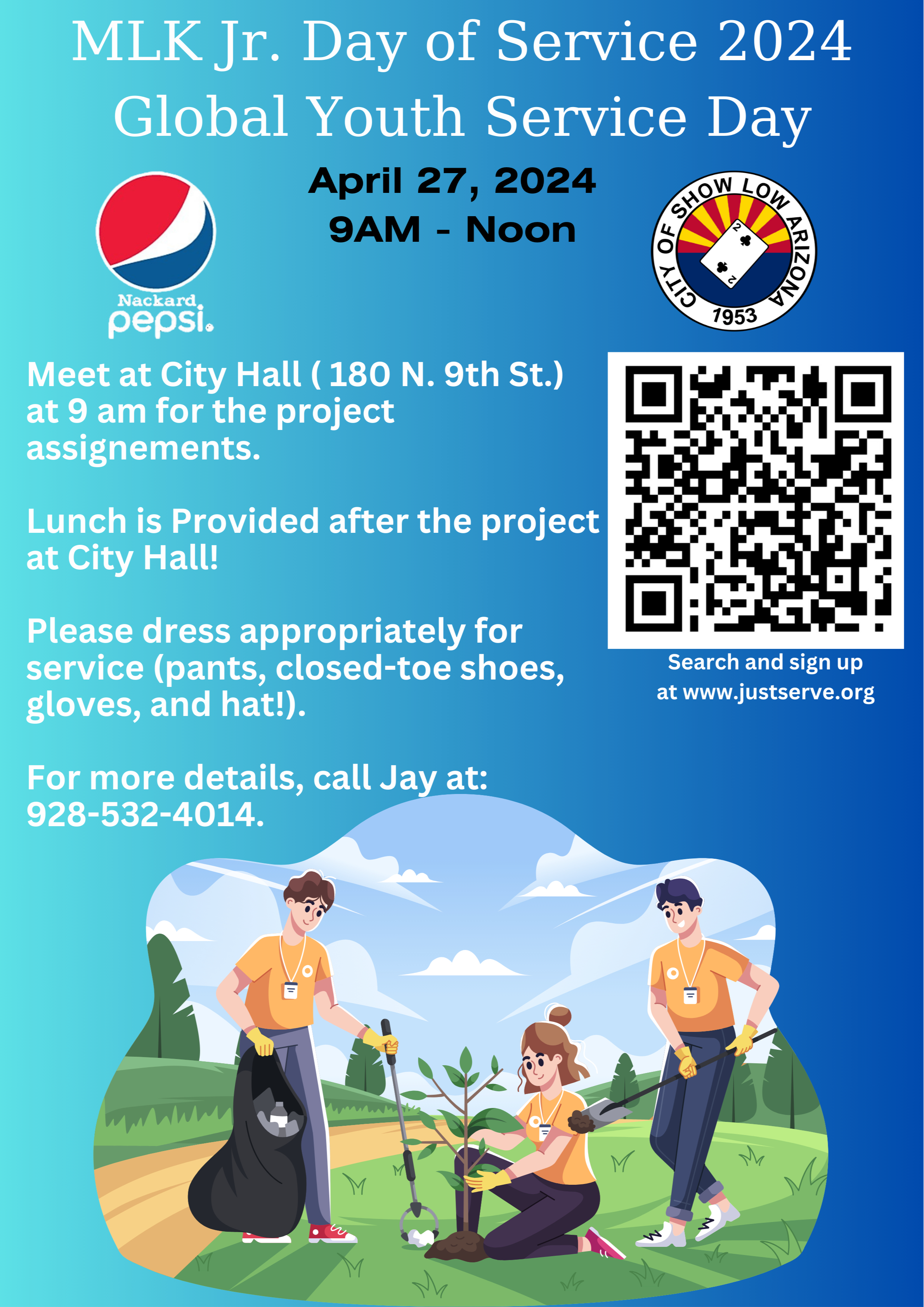 Day of service flyer