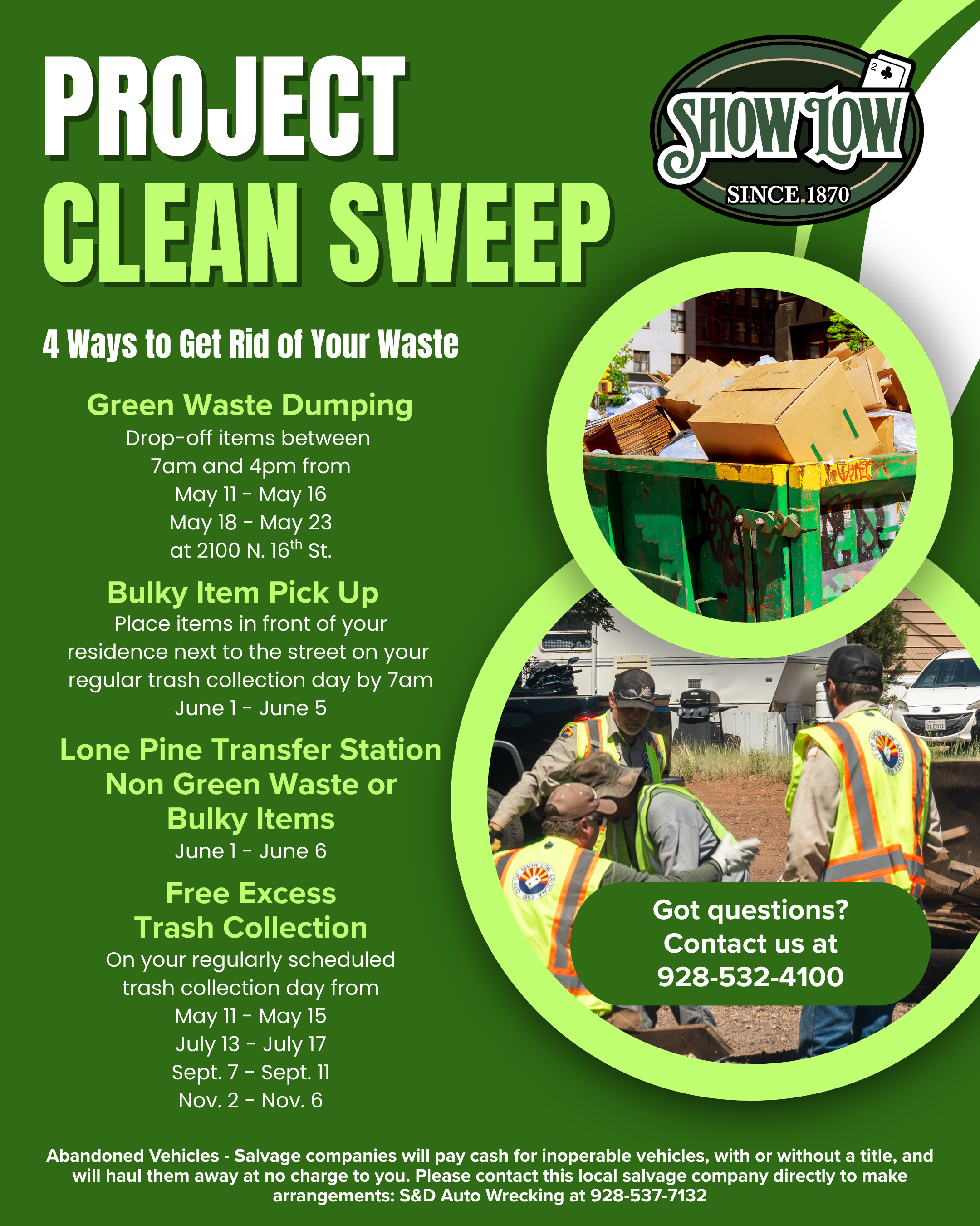 Project Clean Sweep