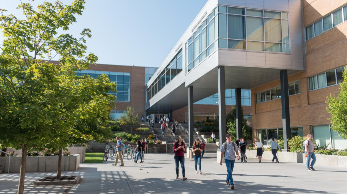 Photo of BYUI campus