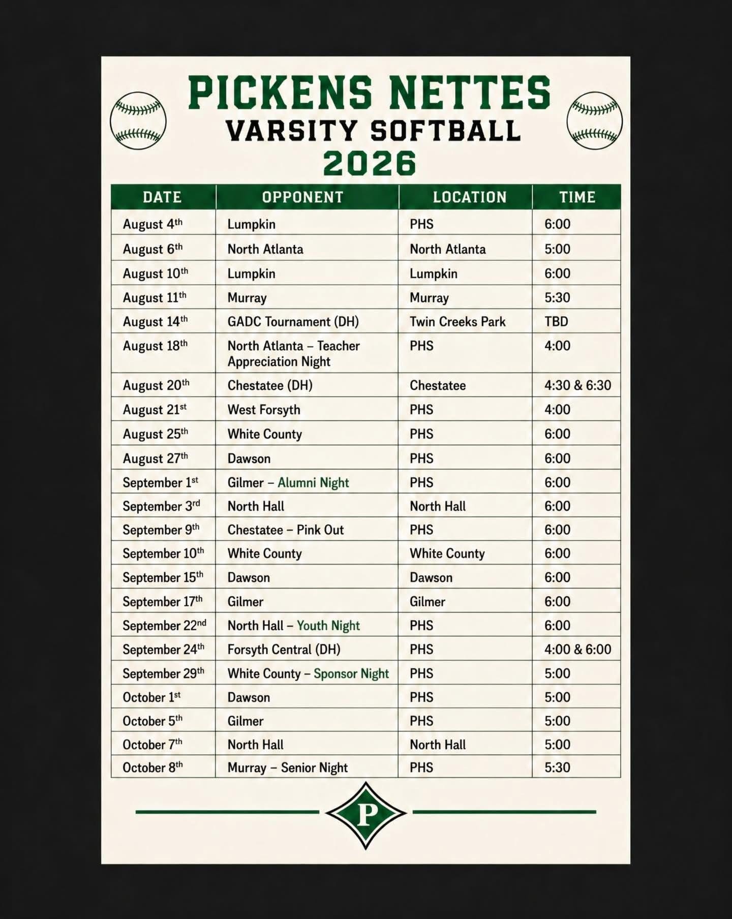 Softball