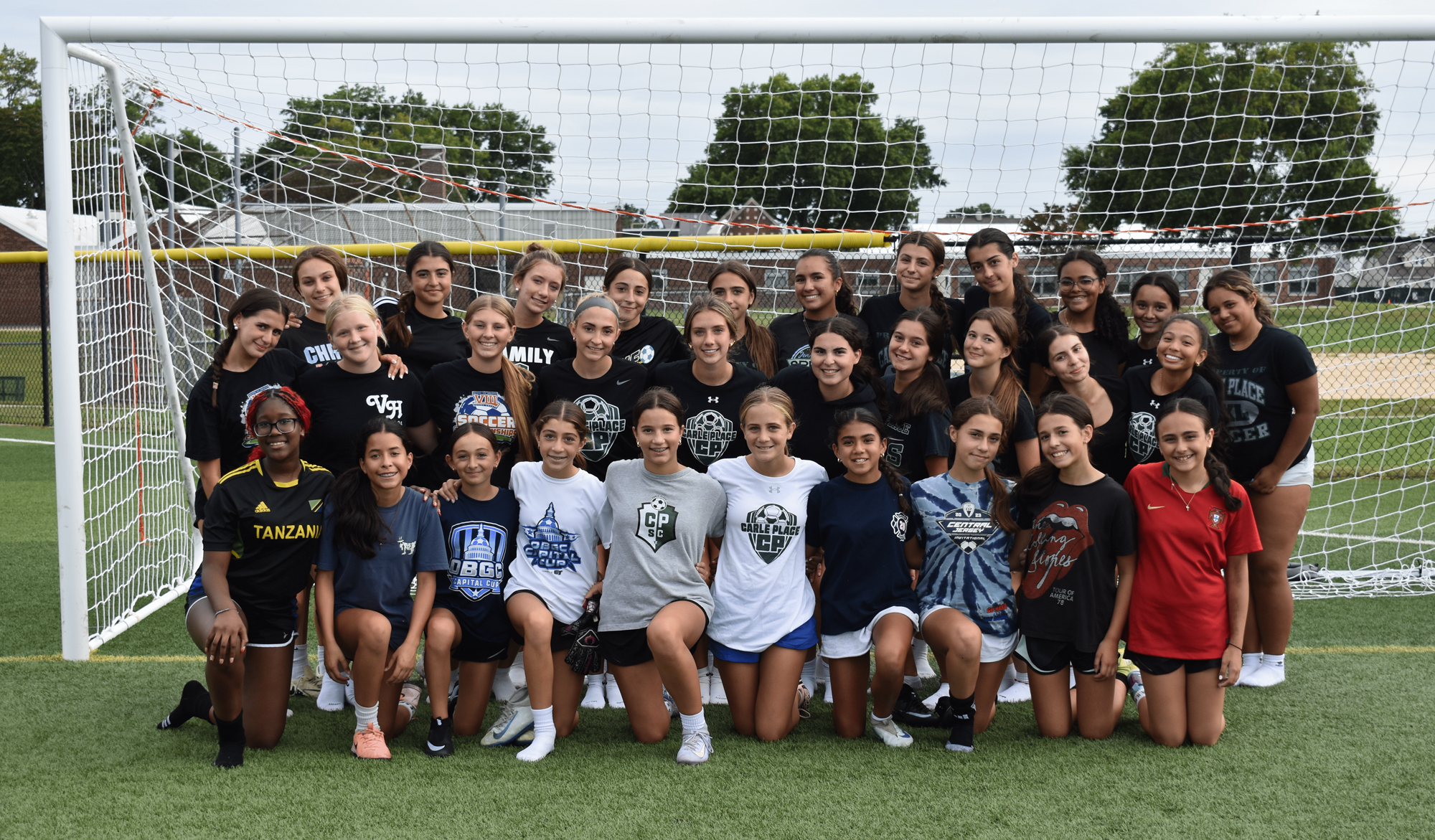 Carle Place girls soccer.