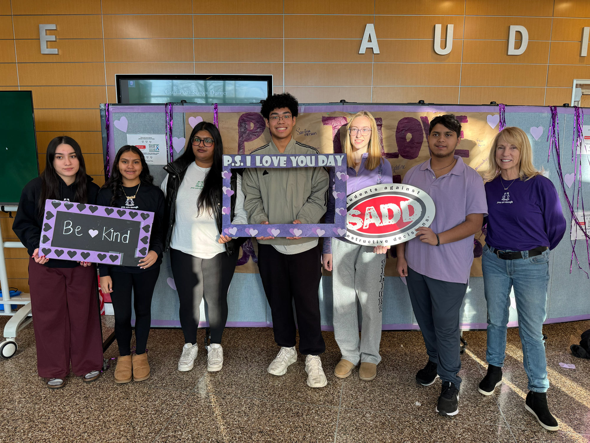 Carle Place students.