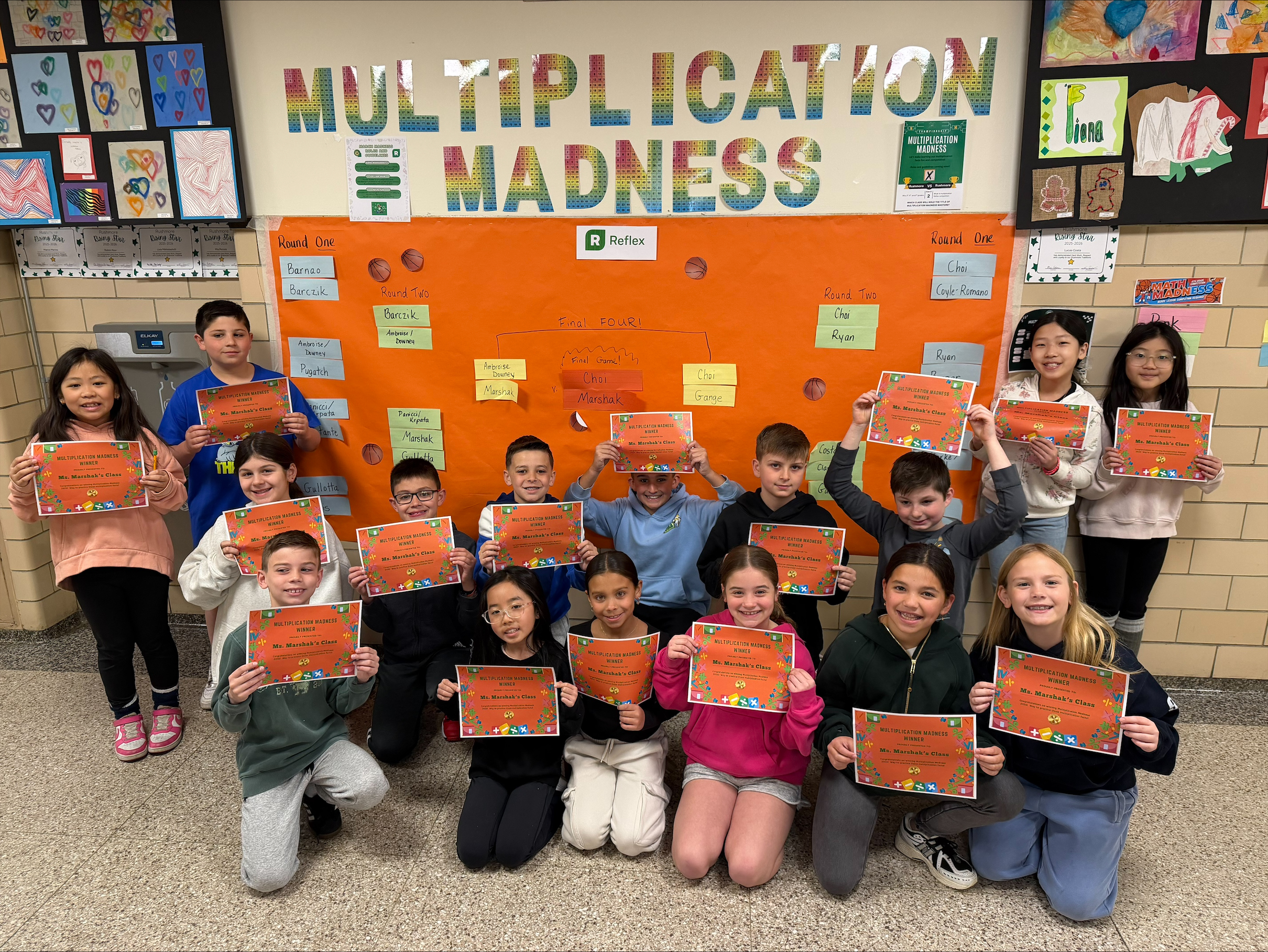 Carle Place students.