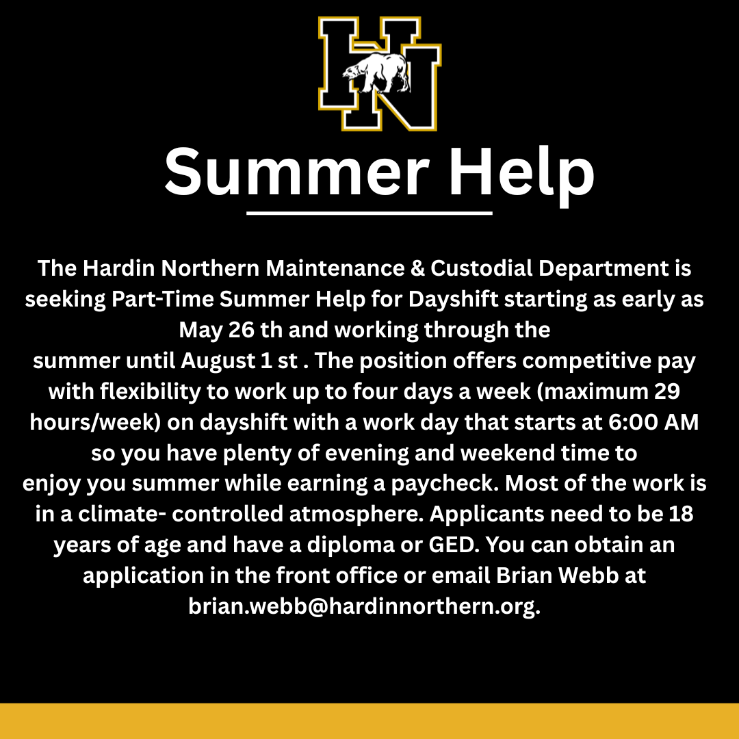 Summer Help