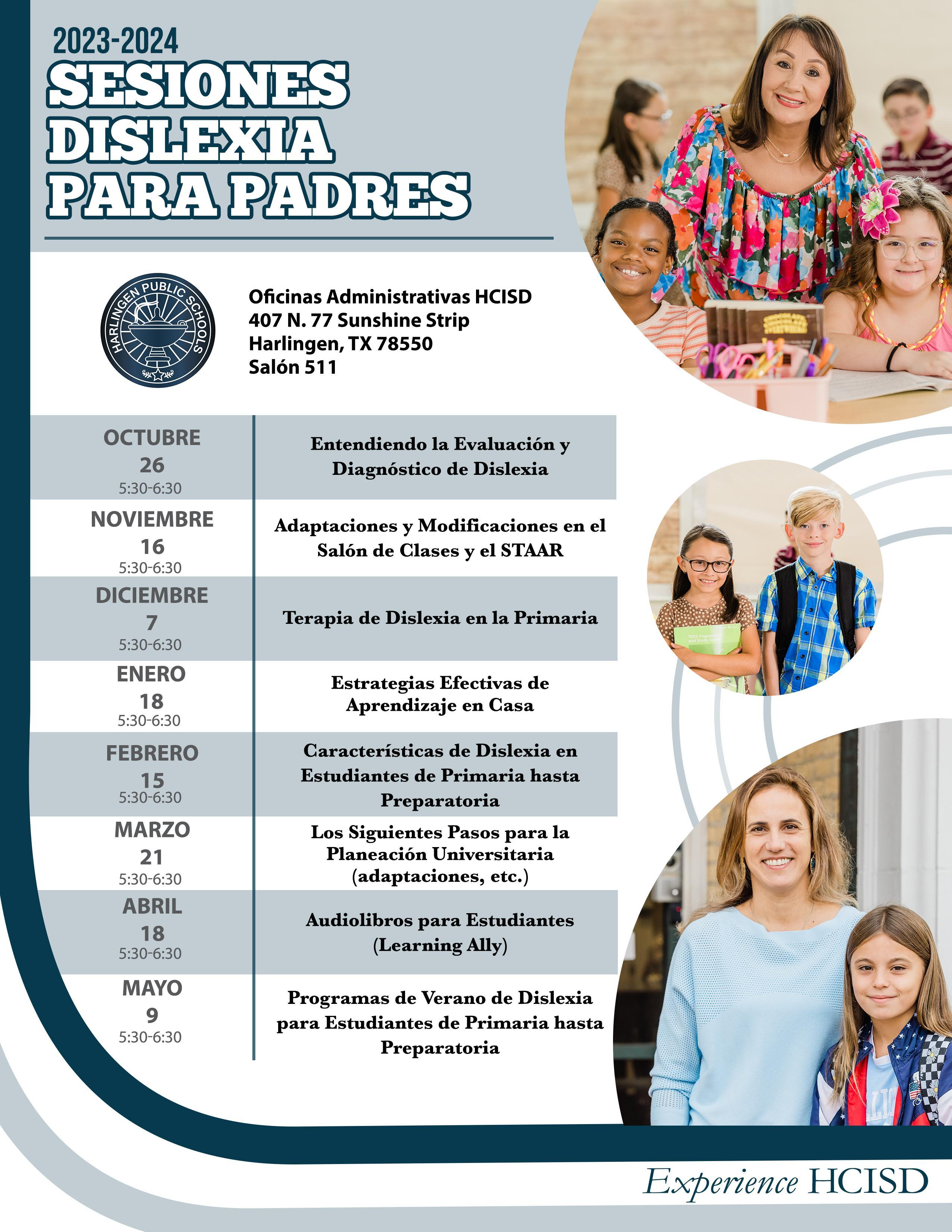 Parent Session Flyer Spanish