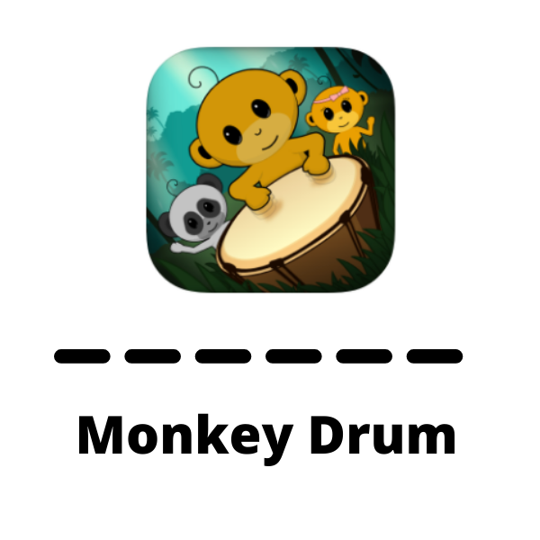 monkey drum app icon