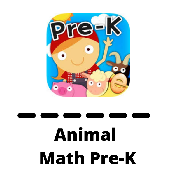 animal math pre k app icon