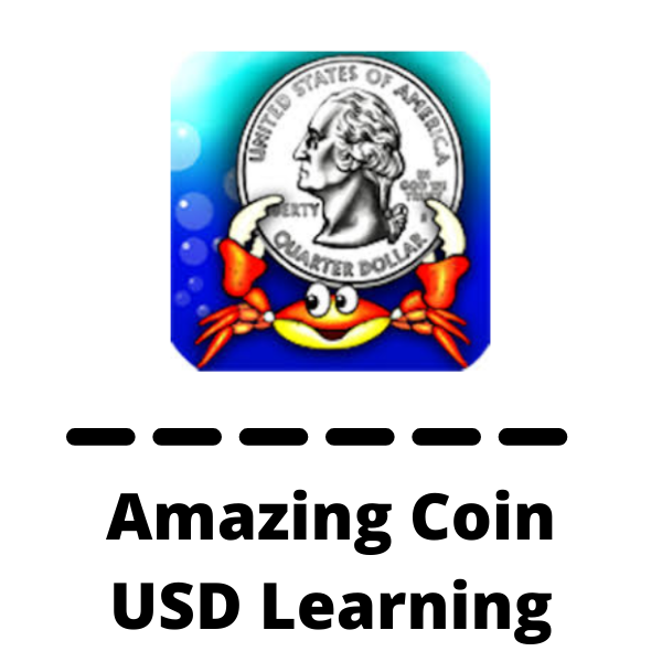 amazing coin USD learning app icon