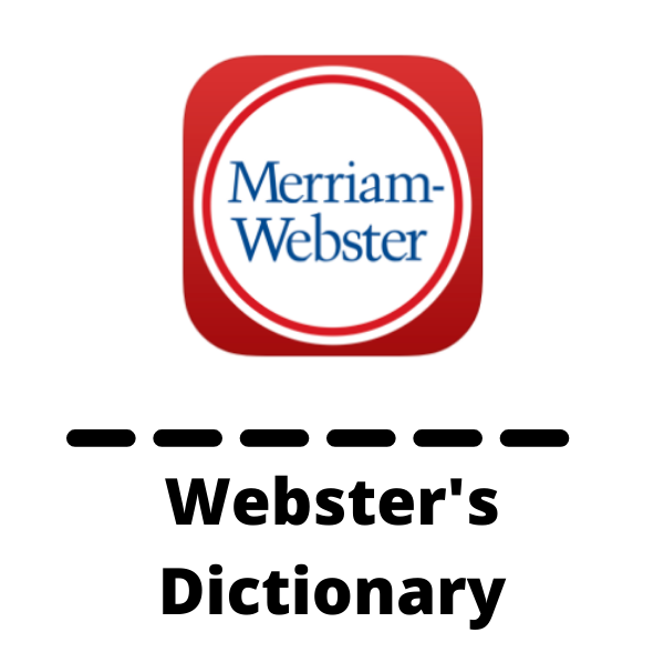 webster's dictionary app icon
