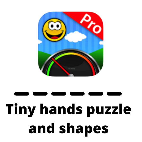 tiny hands puzzle and shapes app icon