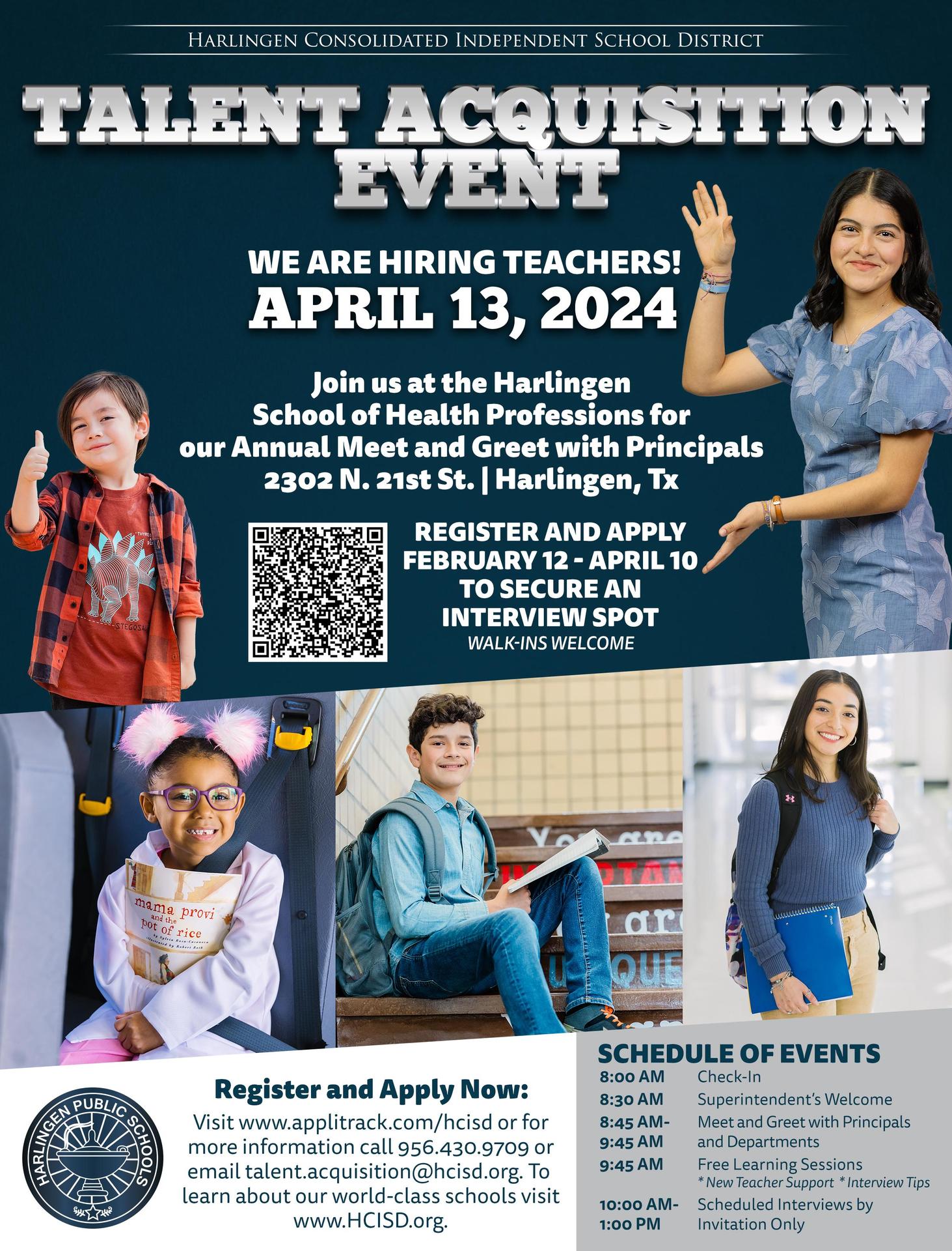 Recruitment Events | Harlingen Consolidated Independent School District