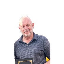 photo of gary golike receiving award