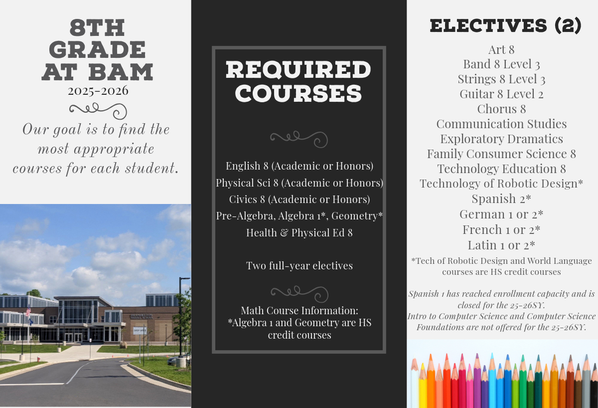 Course Options 2025-2026