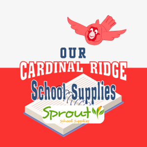 Our Cardinal Ridge School Supplies Sprout