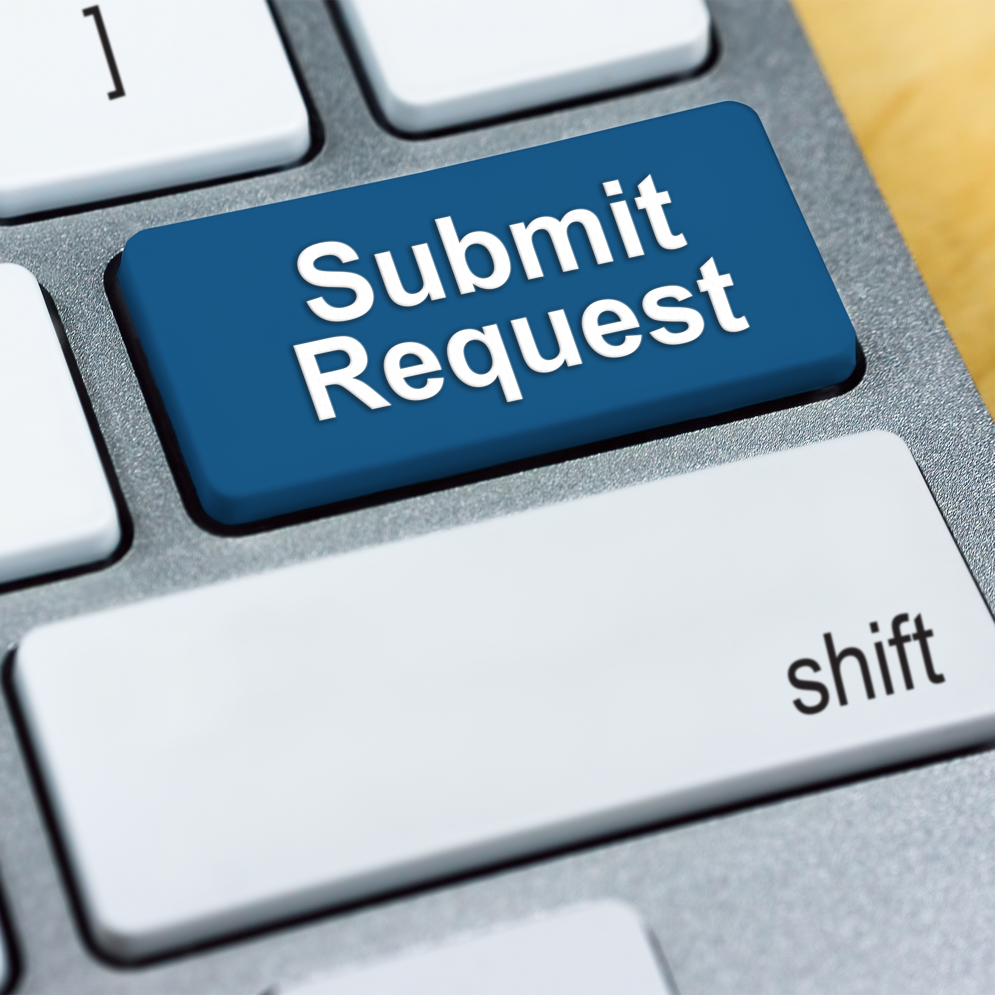 keyboard button that read submit request