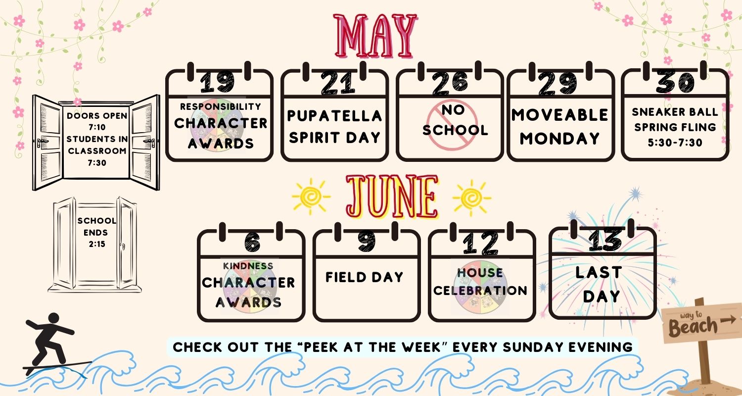 mayJune dates