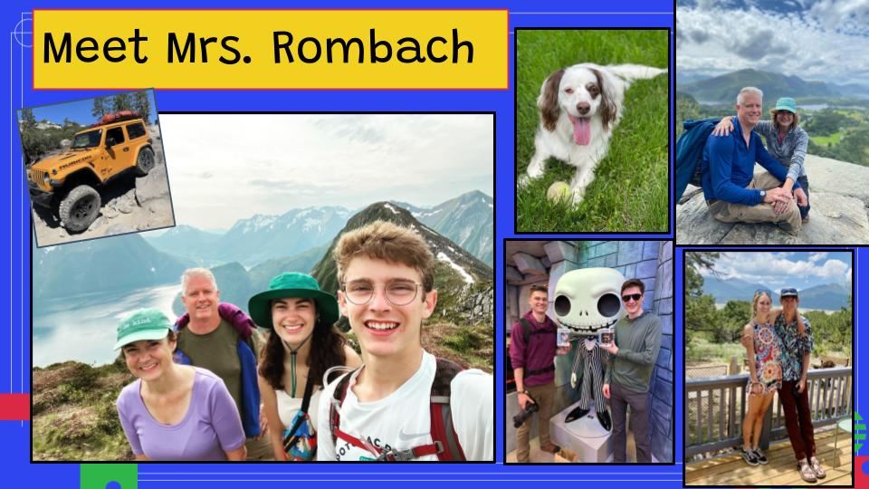 Meet Mrs. Rombach