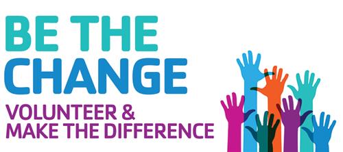 Be the change volunteer & make a difference 