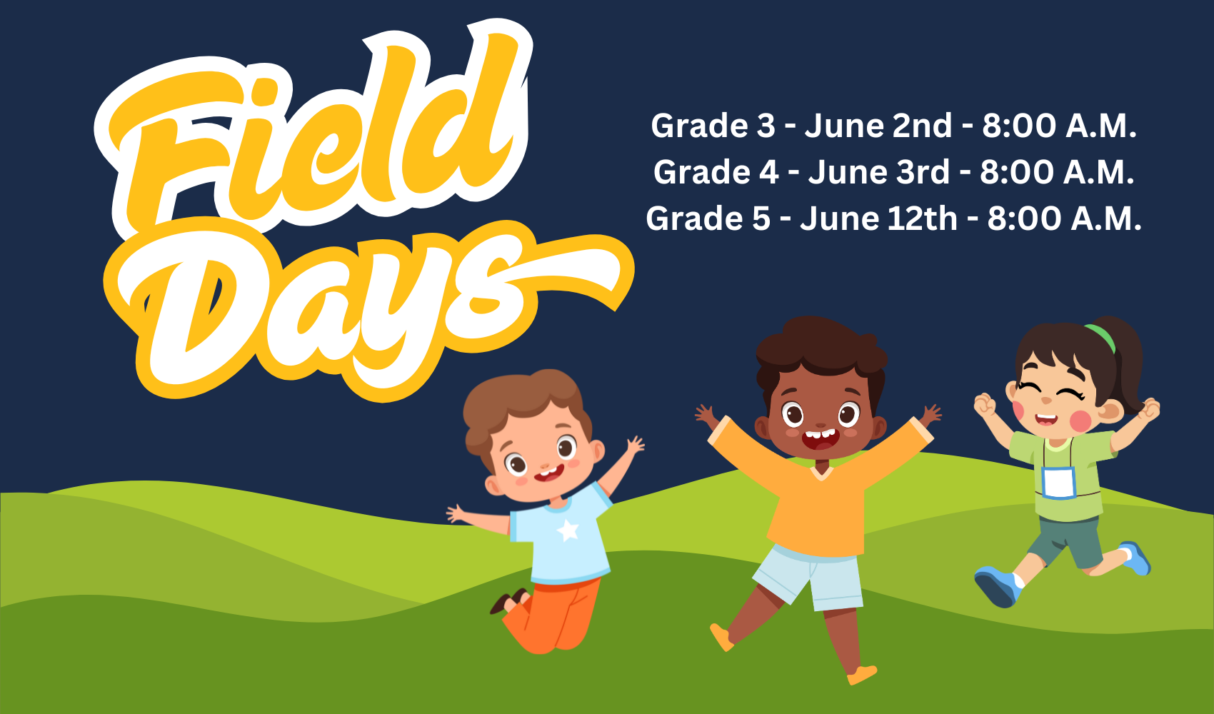 Field Day dates