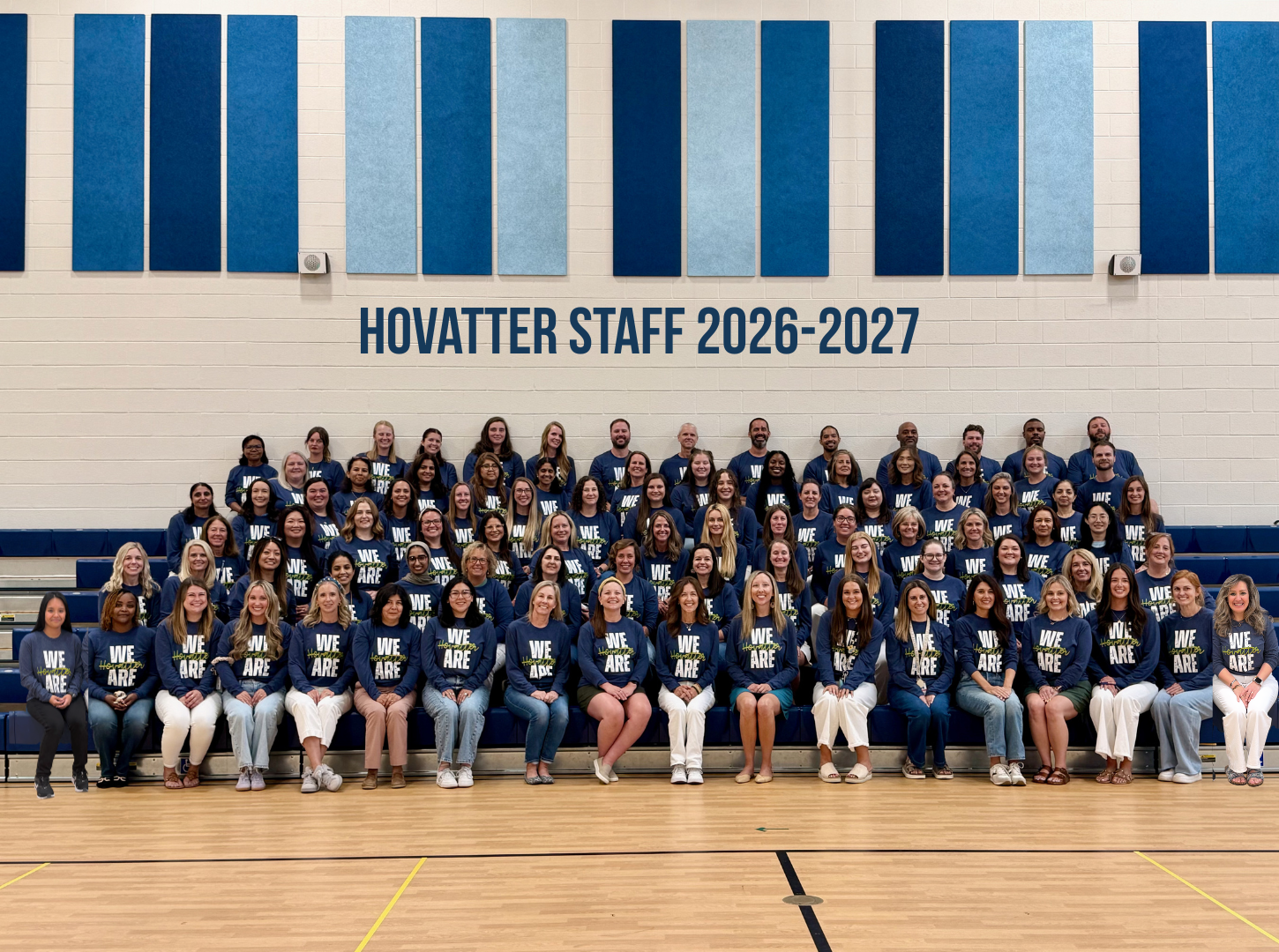 A photograph of the entire Hovatter Staff