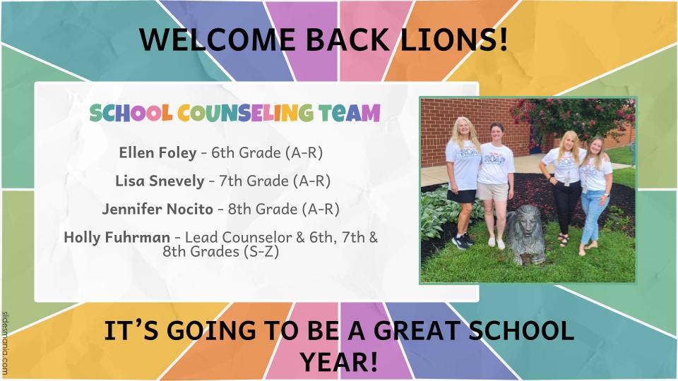 J. Michael Lunsford Middle School Counseling Team