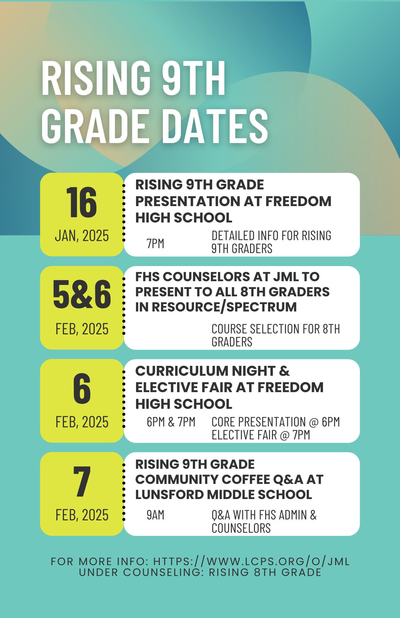 Rising 9th Grade