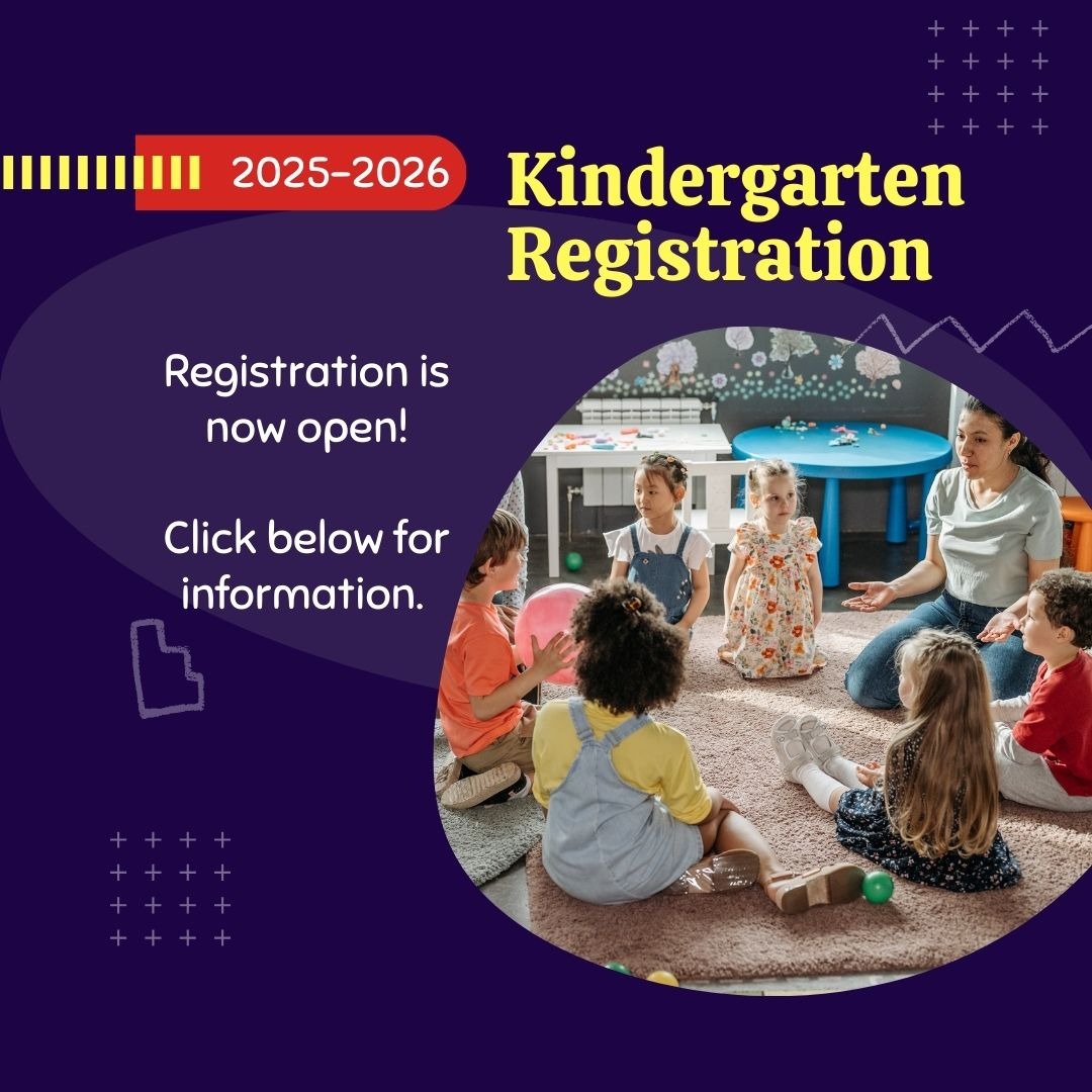 Kindergarten Registration is Open.